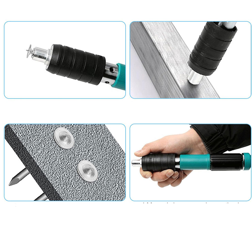 Set 100 chiodi tondi in acciaio 27 mm per pistola sparachiodi manuale accessori per il fai da te