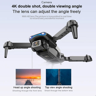 Mini drone con 2 telecamere 4k wi-fi 2.4G E99 PRO MAX con App
