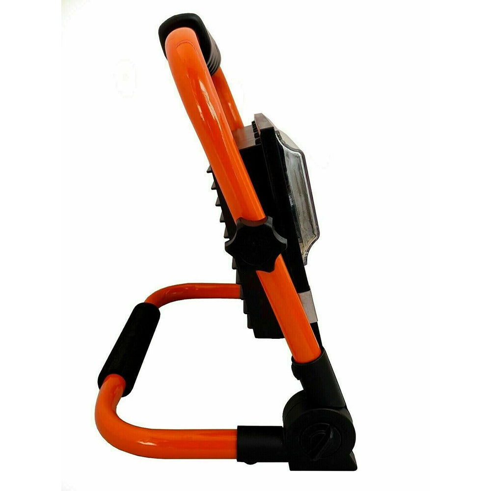 Faro a led 100 watt ricaricabile a batteria faretto per edilizia cantiere portatile dimmerabile 3 modalità di luce IP66