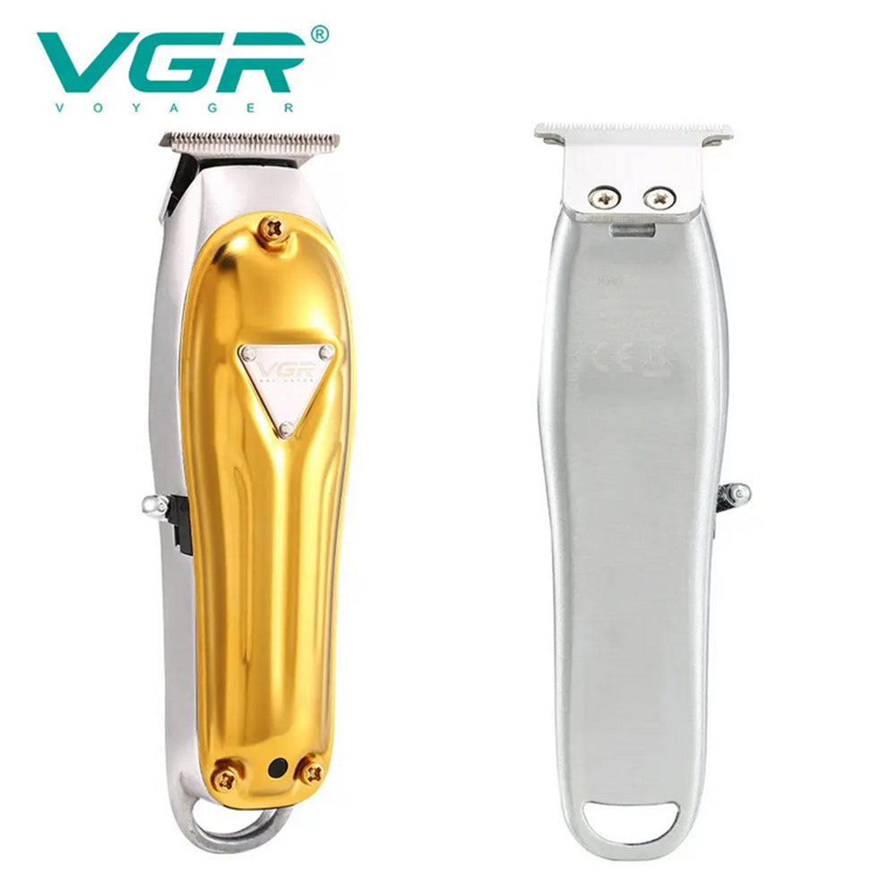 Rasoio tagliacapelli HAIR CLIPPER ricaricabile portatile per barba capelli basette corpo con 4 pettinini leva regolabile 133