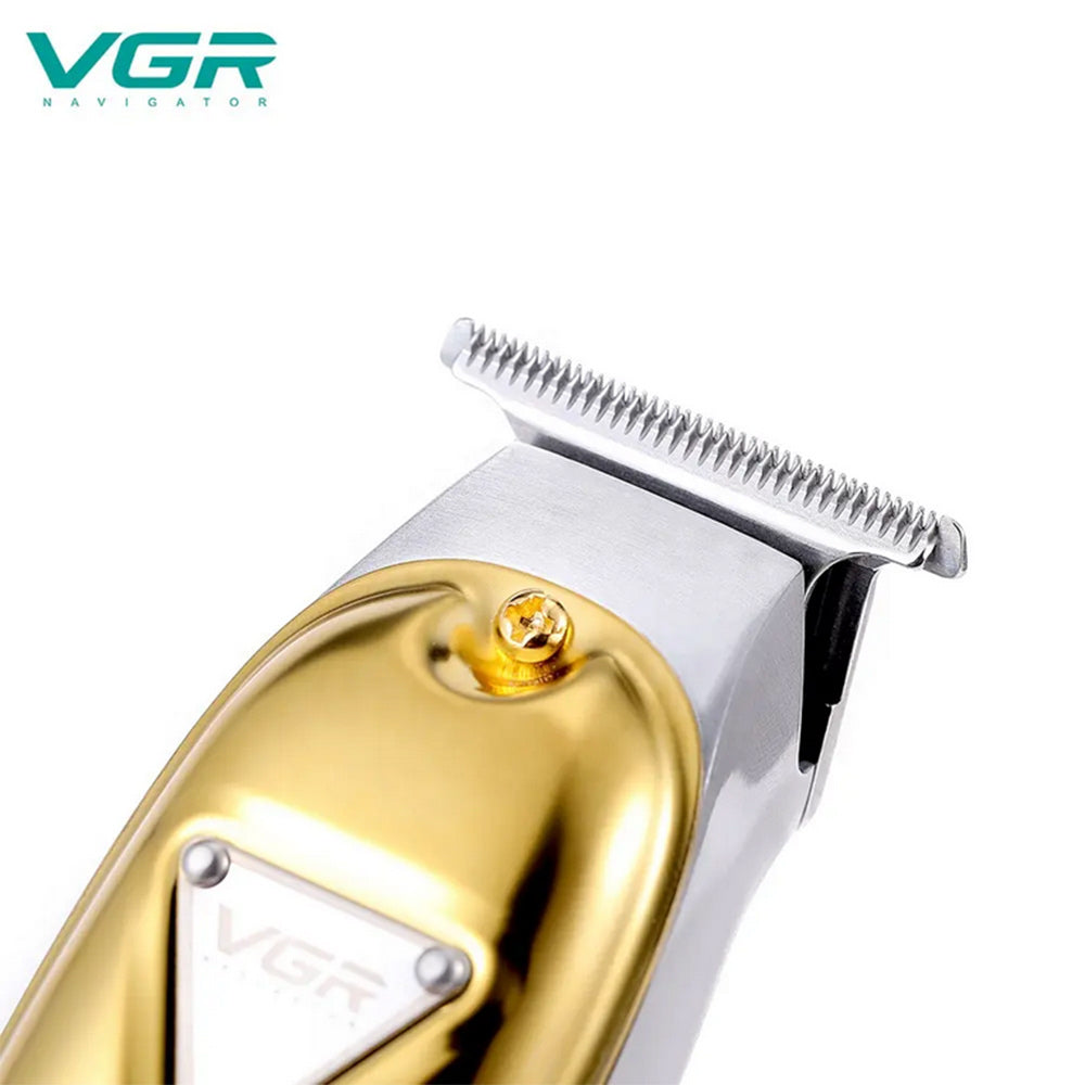 Rasoio tagliacapelli HAIR CLIPPER ricaricabile portatile per barba capelli basette corpo con 4 pettinini leva regolabile 133
