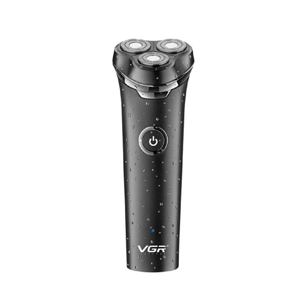 Rasoio VGR MEN’S SHAVER ricaricabile tre testina barba basette impermeabile IPX6 319