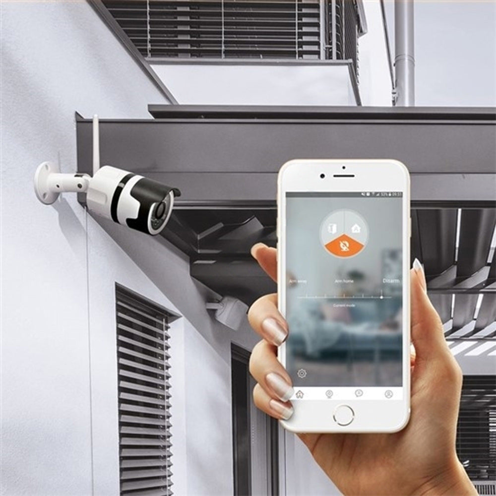 Telecamera per videosorveglianza wi fi 36 led infrarossi Ip camera con lente da 3.6 mm hd 1080P 3.0Mpx con App