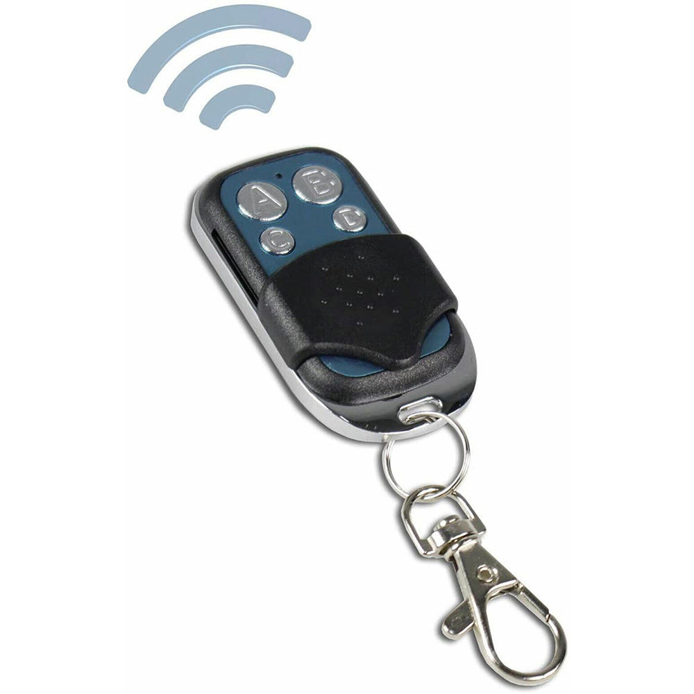 Telecomando universale cancello porta 433 mhz 4 canali cancelli automatici