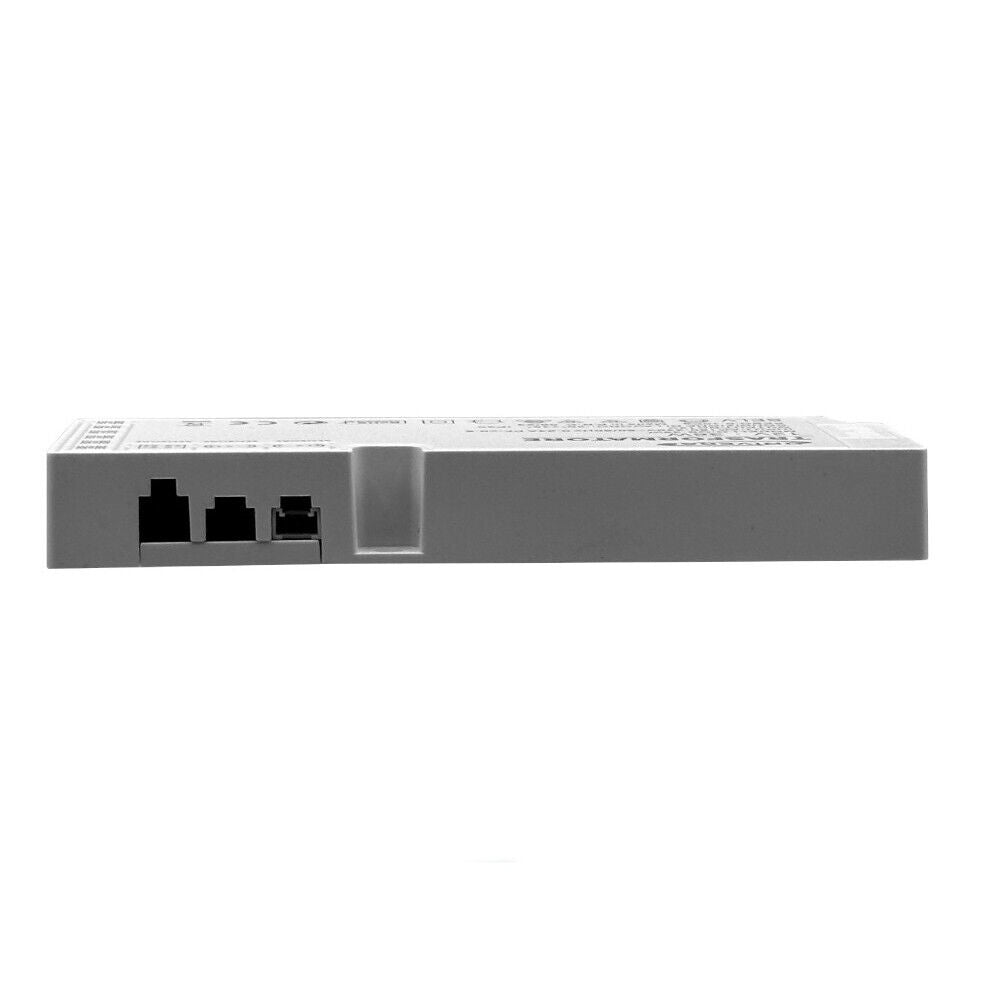 Alimentatore trasformatore slim da 230v a 12v 36 watt per strip led sensori luci 6 uscite 3 ingressi