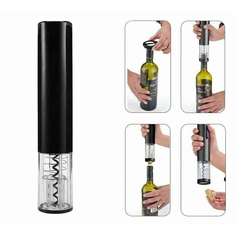 Apribottiglia elettrico a batteria per bottiglia di vino cavatappi taglia capsula apri bottiglia