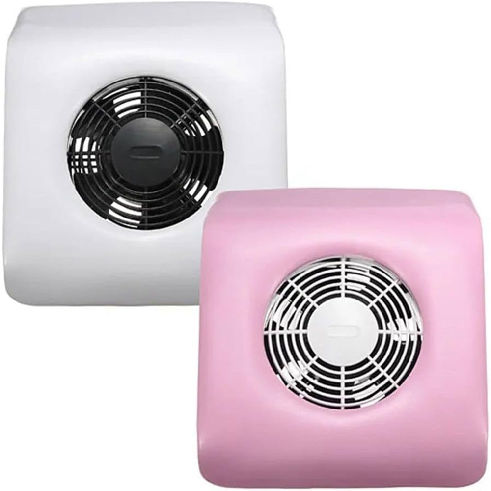 Aspiratore elettrico da tavolo per polveri della limatura unghie 1 ventola 7 pale con sacchetti nail art imbottito