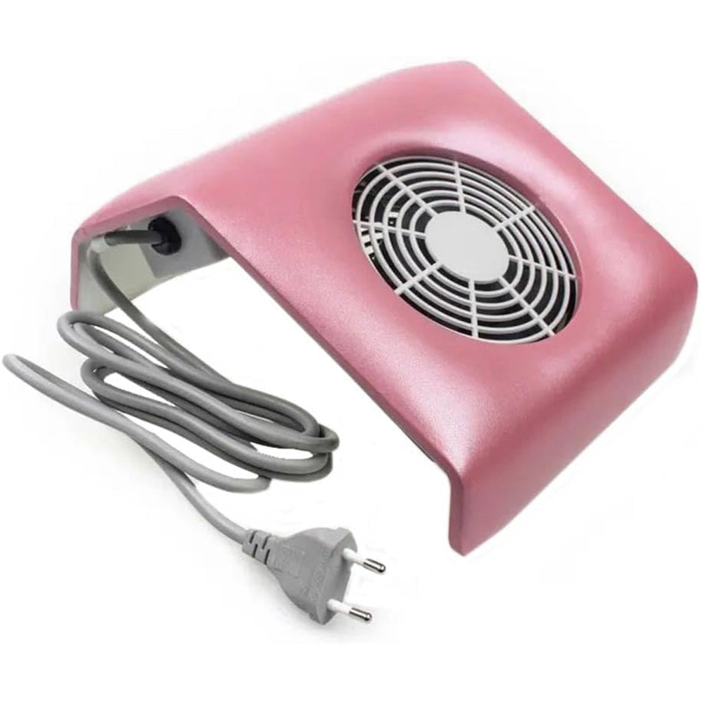 Aspiratore elettrico da tavolo per polveri della limatura unghie 1 ventola 7 pale con sacchetti nail art imbottito