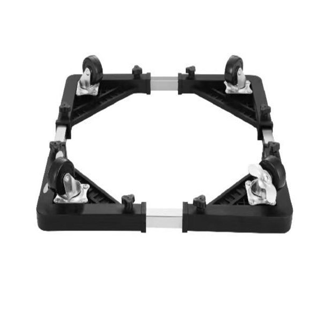 Base supporto per elettrodomestici carrello estensibile 40 – 60 cm con rotelle per frigorifero lavatrice asciugatrice