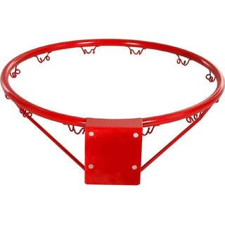 Canestro basket a muro in metallo 45cm rete in nylon x pallacanestro