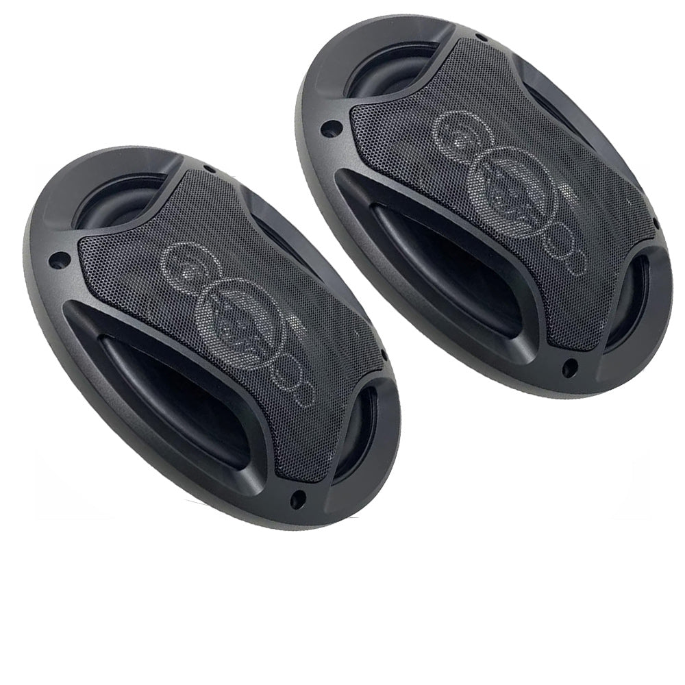 Coppia casse per auto 800 watt 3 vie altoparlanti stereo tweeter woofer 6x9