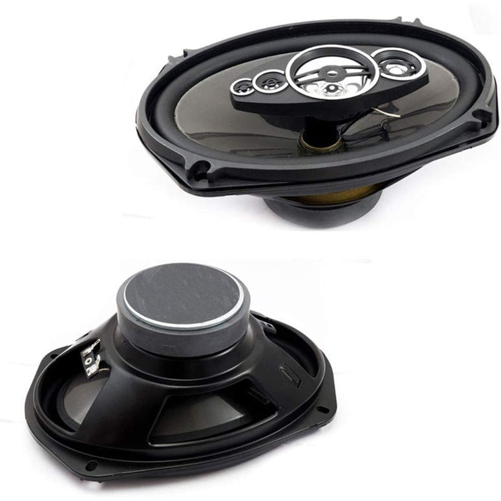 Coppia casse per auto 800 watt 3 vie altoparlanti stereo tweeter woofer 6x9