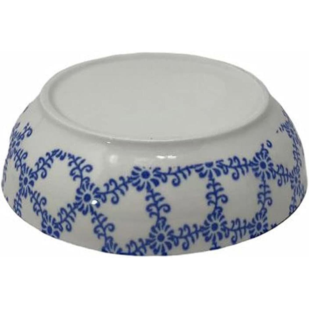Set 4 ciotole colorate con decorazioni floreale in ceramica per aperitivi snack ciotoline per salse finger food