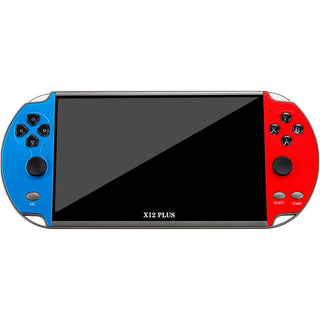 Consolle 7” videogiochi portatile ricaricabile 16GB 1000 altoparlanti