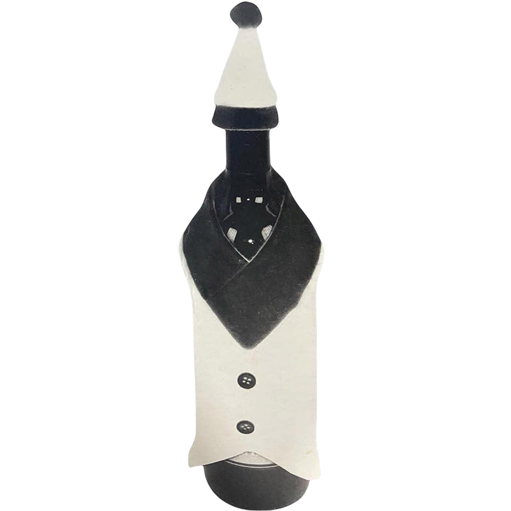 2 copribottiglia per Bottiglie di Vino Spumante Champagne Abito Uomo Classico Matrimonio