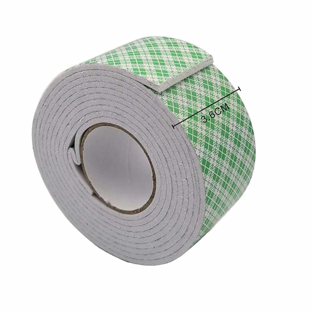 Nastro biadesivo 2 pezzi doppio lato adesivo ultra resistente 2 metri spessore 3,6 cm