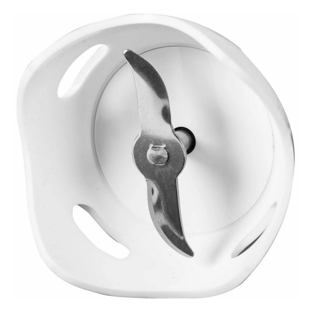 Frullatore elettrico da immersione 400 watt 2 livelli di velocità lame in acciaio inox mixer