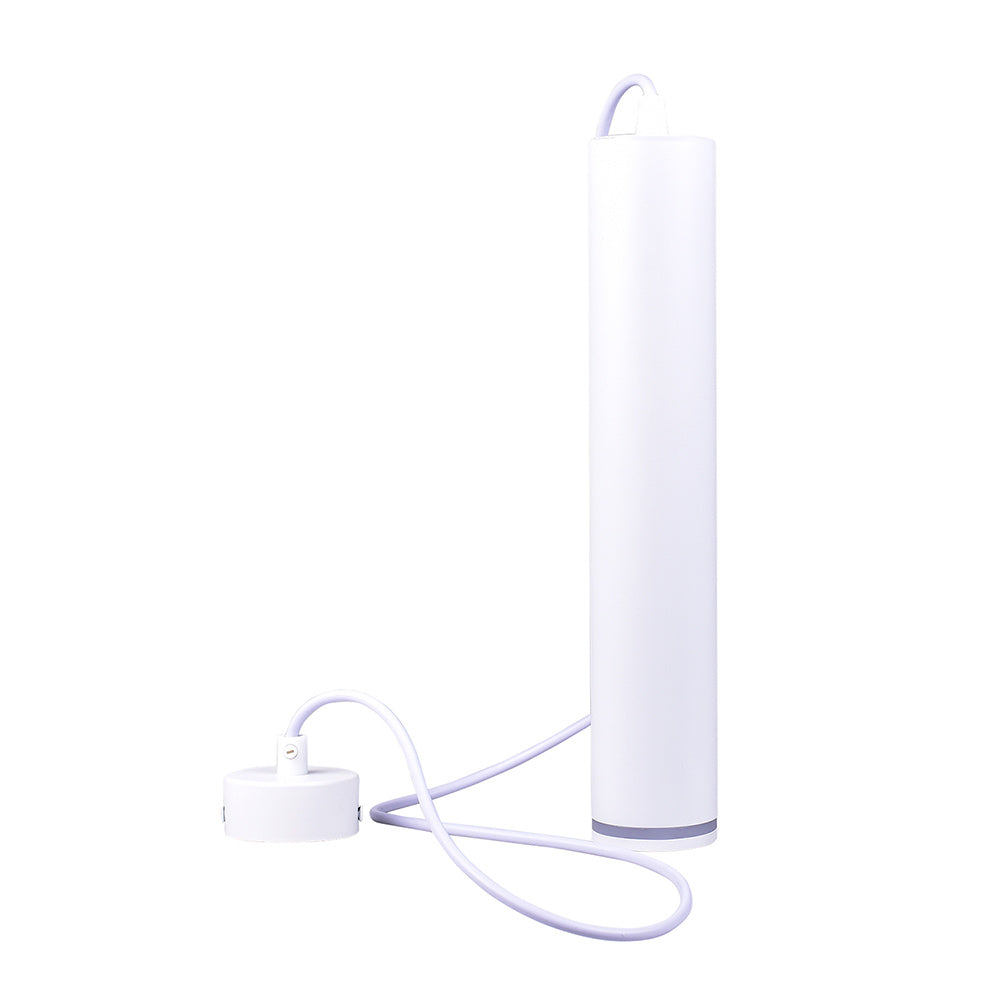 Lampadario a sospensione di forma cilindrica lampada pendente con attacco GU10 punto luce