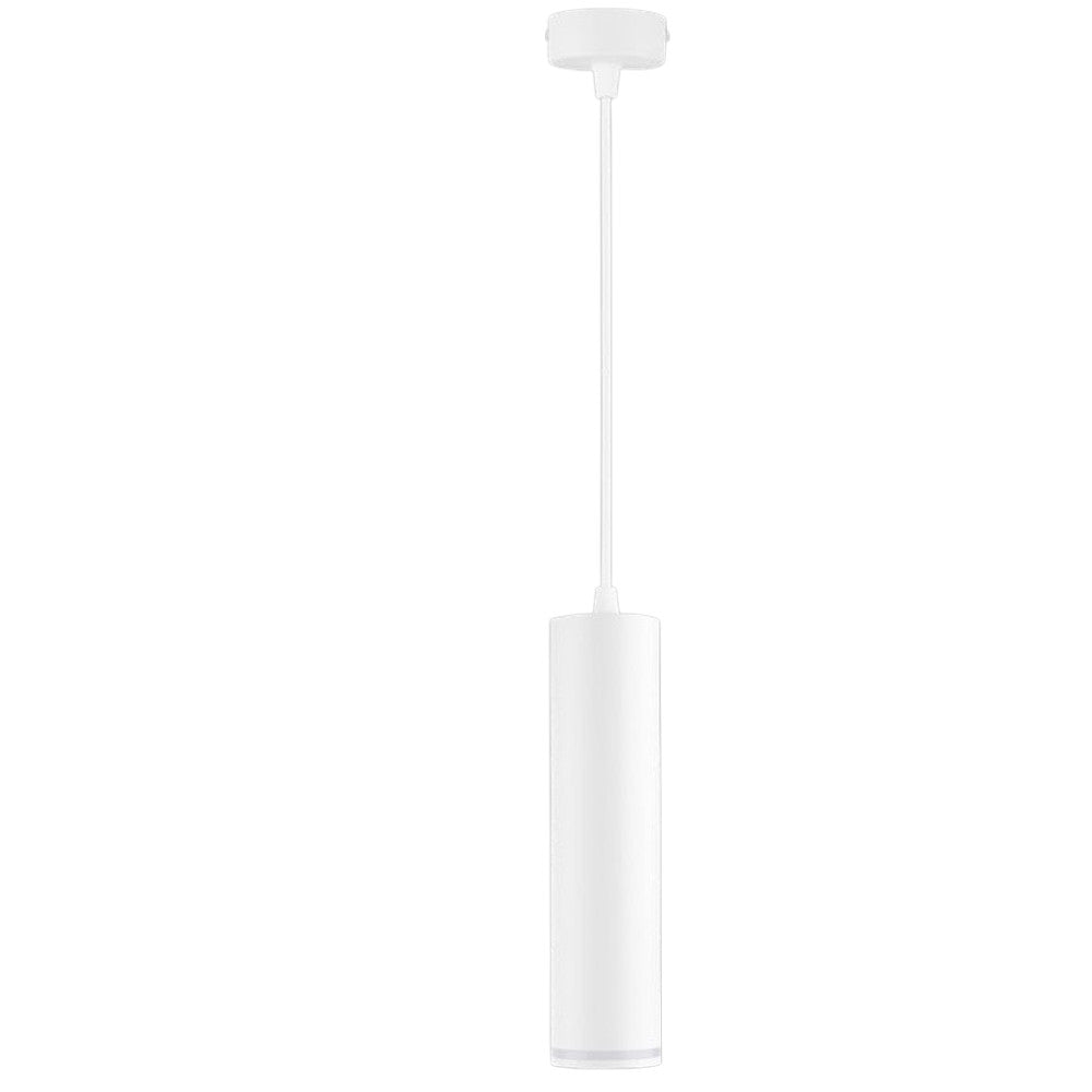 Lampadario a sospensione di forma cilindrica lampada pendente con attacco GU10 punto luce