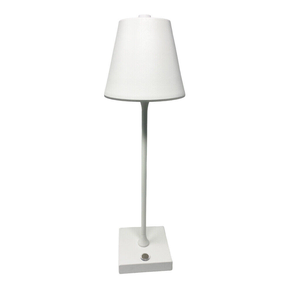 Lampada bistrot touch da tavolo a led ricaricabile usb lume decorativo tripla colorazione di luce vari colori