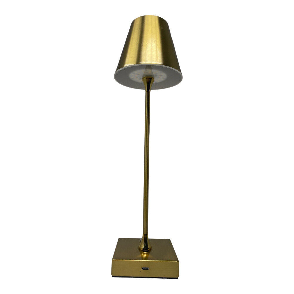 Lampada bistrot touch da tavolo a led ricaricabile usb lume decorativo tripla colorazione di luce vari colori