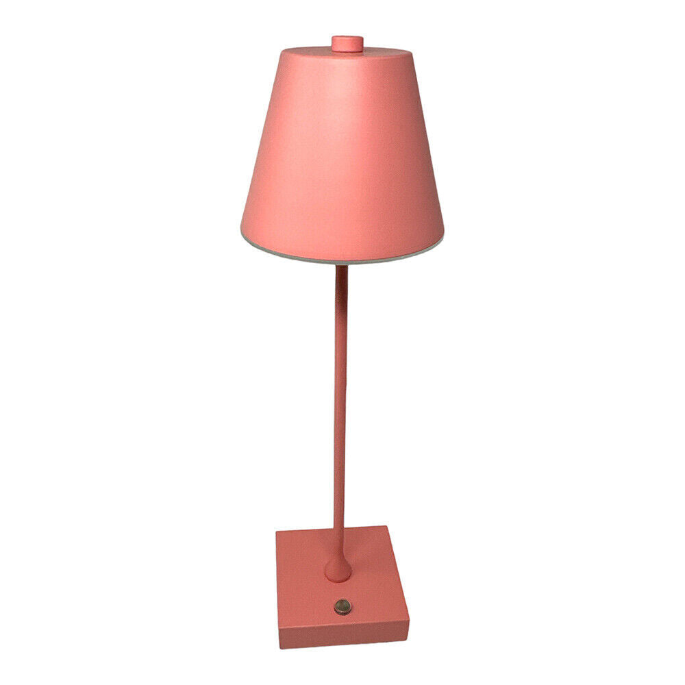 Lampada bistrot touch da tavolo a led ricaricabile usb lume decorativo tripla colorazione di luce vari colori