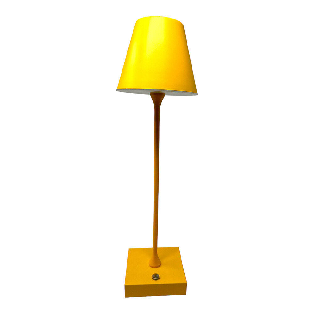 Lampada bistrot touch da tavolo a led ricaricabile usb lume decorativo tripla colorazione di luce vari colori