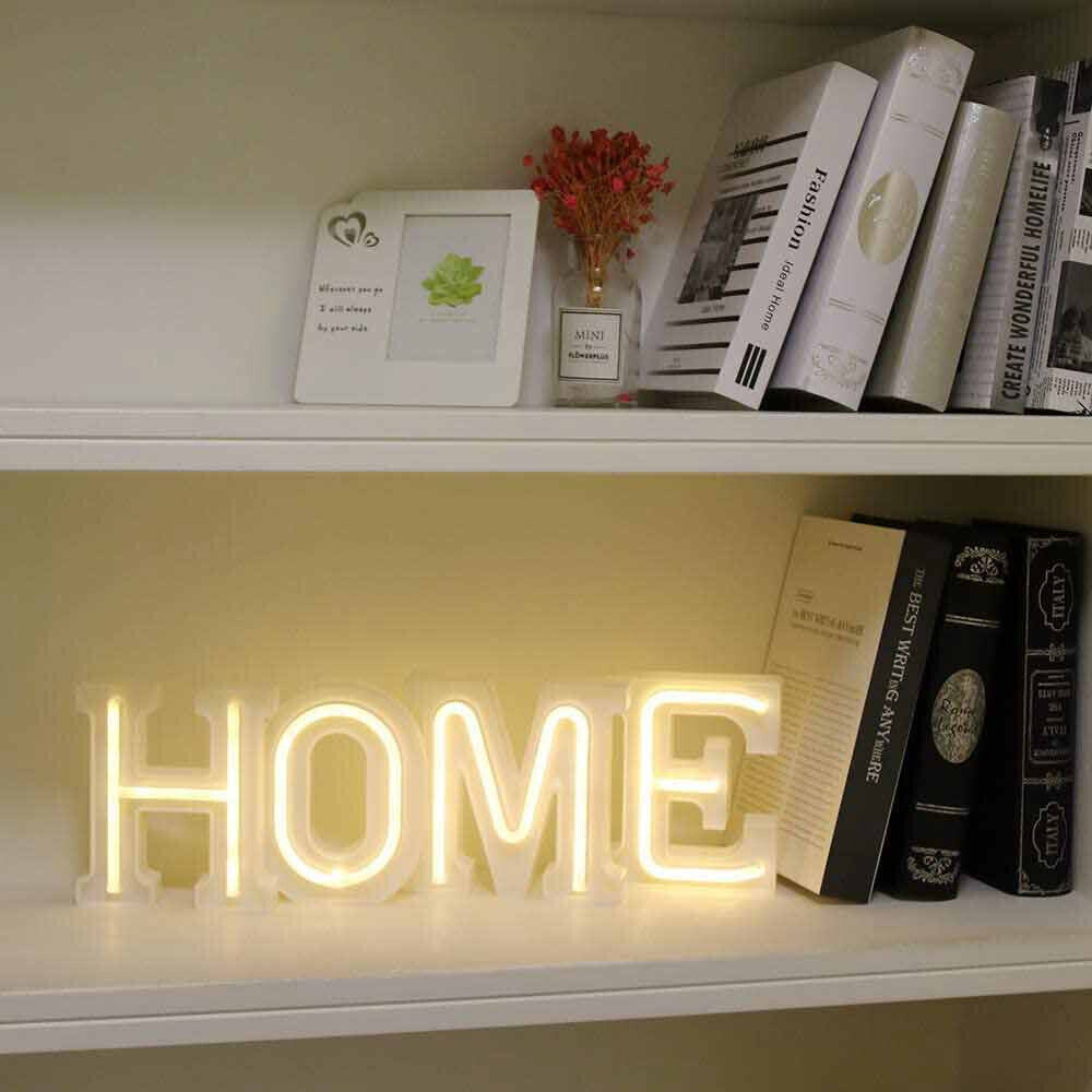 Lettere luminose neon a led luci alfabeto dalla A alla Z luminoso per decorazione casa compleanni nozze festa bar eventi luce calda