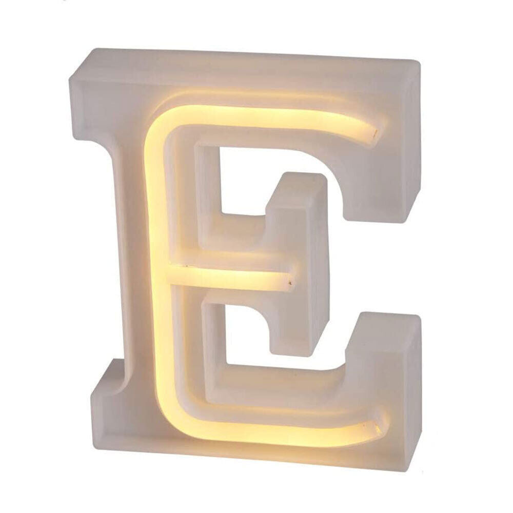 Lettere luminose neon a led luci alfabeto dalla A alla Z luminoso per decorazione casa compleanni nozze festa bar eventi luce calda
