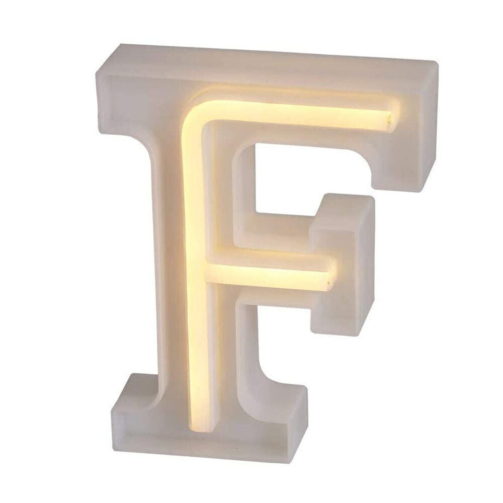 Lettere luminose neon a led luci alfabeto dalla A alla Z luminoso per decorazione casa compleanni nozze festa bar eventi luce calda