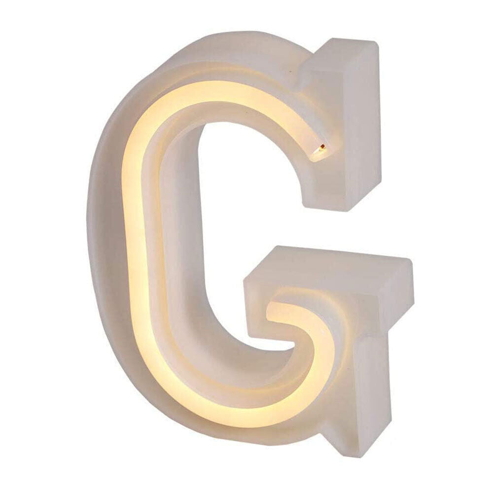 Lettere luminose neon a led luci alfabeto dalla A alla Z luminoso per decorazione casa compleanni nozze festa bar eventi luce calda