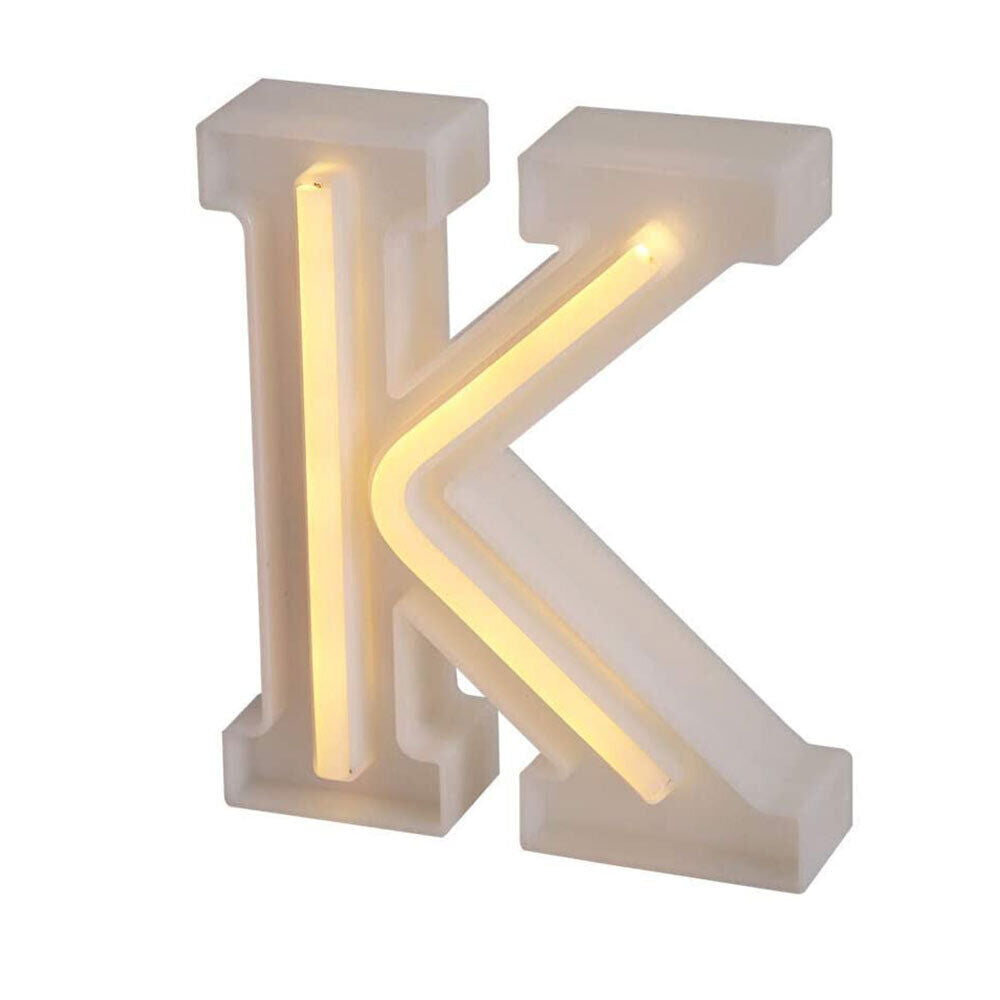 Lettere luminose neon a led luci alfabeto dalla A alla Z luminoso per decorazione casa compleanni nozze festa bar eventi luce calda