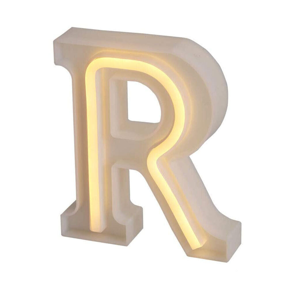 Lettere luminose neon a led luci alfabeto dalla A alla Z luminoso per decorazione casa compleanni nozze festa bar eventi luce calda