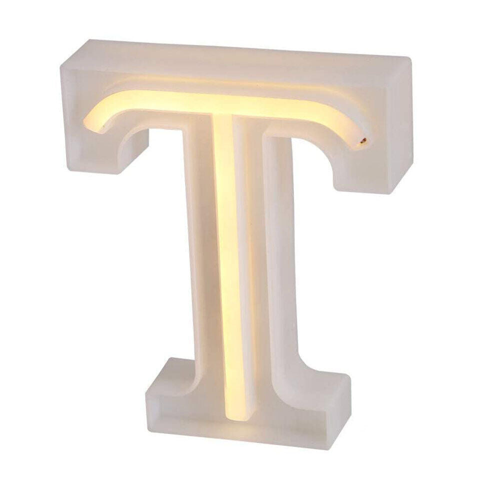Lettere luminose neon a led luci alfabeto dalla A alla Z luminoso per decorazione casa compleanni nozze festa bar eventi luce calda