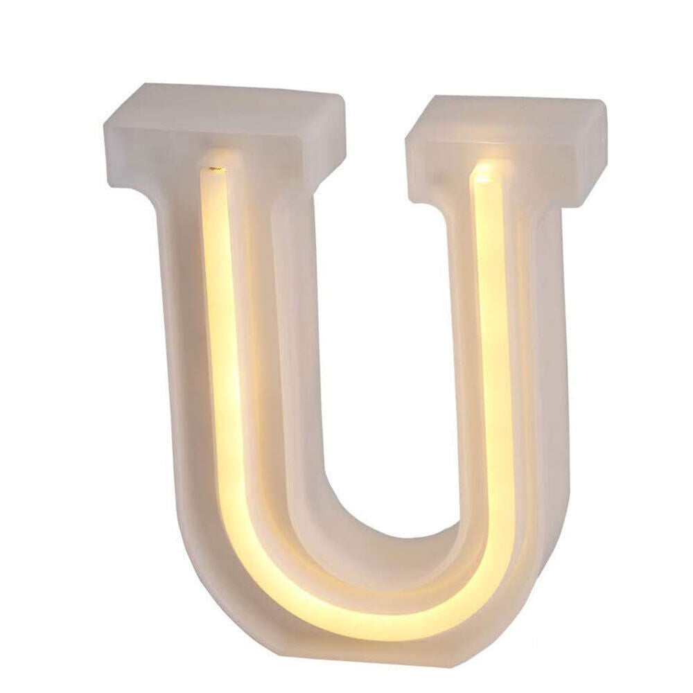 Lettere luminose neon a led luci alfabeto dalla A alla Z luminoso per decorazione casa compleanni nozze festa bar eventi luce calda