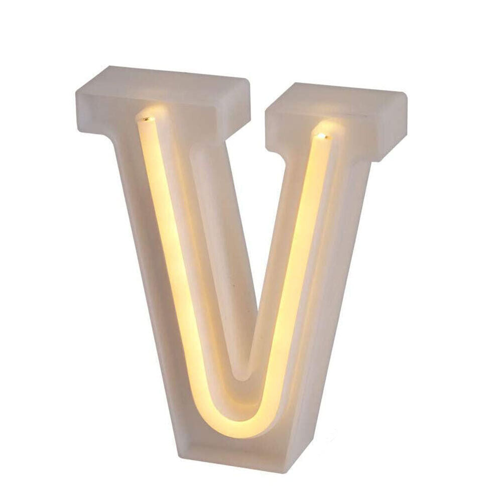 Lettere luminose neon a led luci alfabeto dalla A alla Z luminoso per decorazione casa compleanni nozze festa bar eventi luce calda