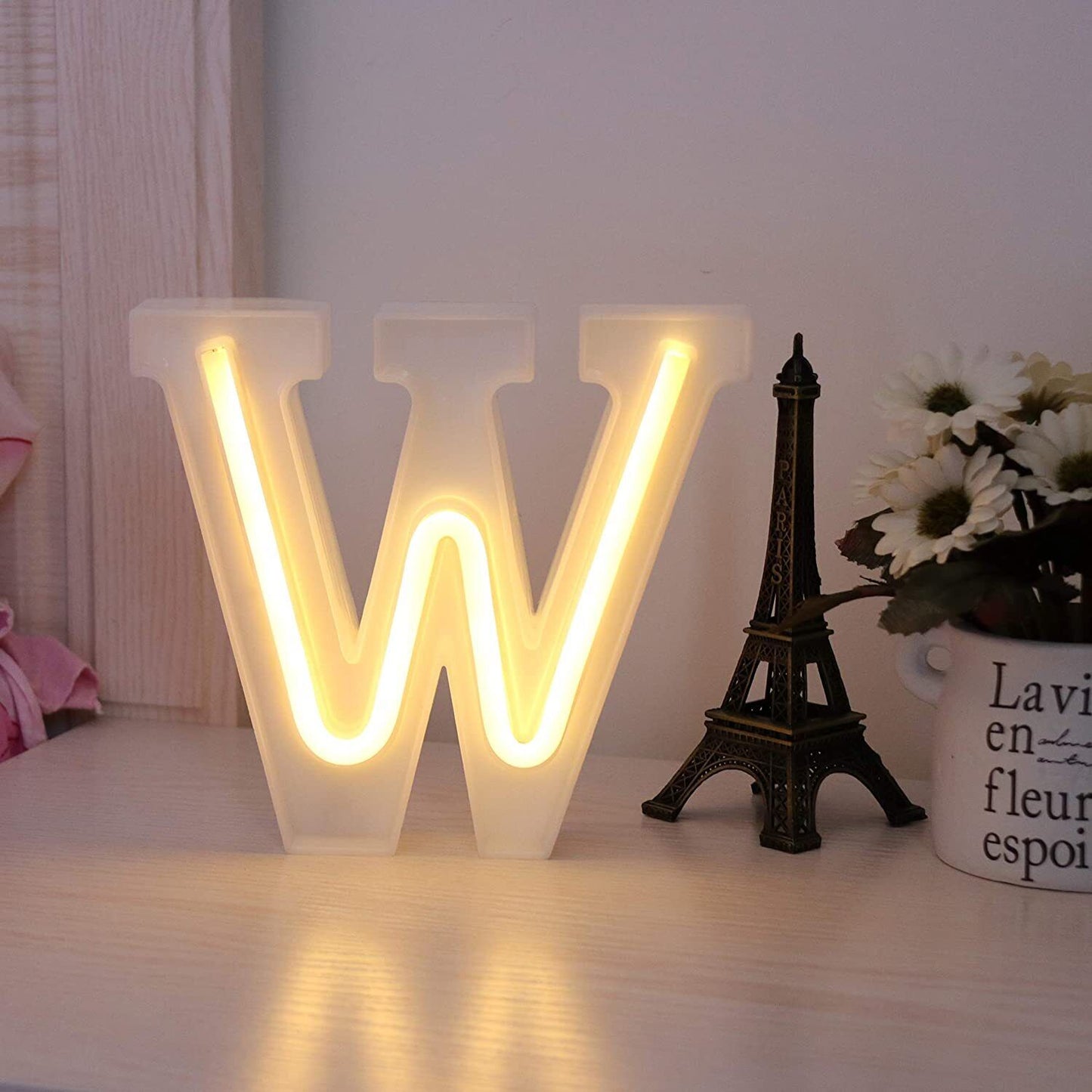 Lettere luminose neon a led luci alfabeto dalla A alla Z luminoso per decorazione casa compleanni nozze festa bar eventi luce calda