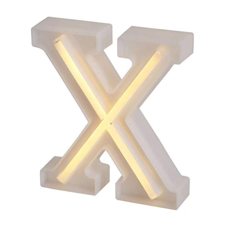 Lettere luminose neon a led luci alfabeto dalla A alla Z luminoso per decorazione casa compleanni nozze festa bar eventi luce calda