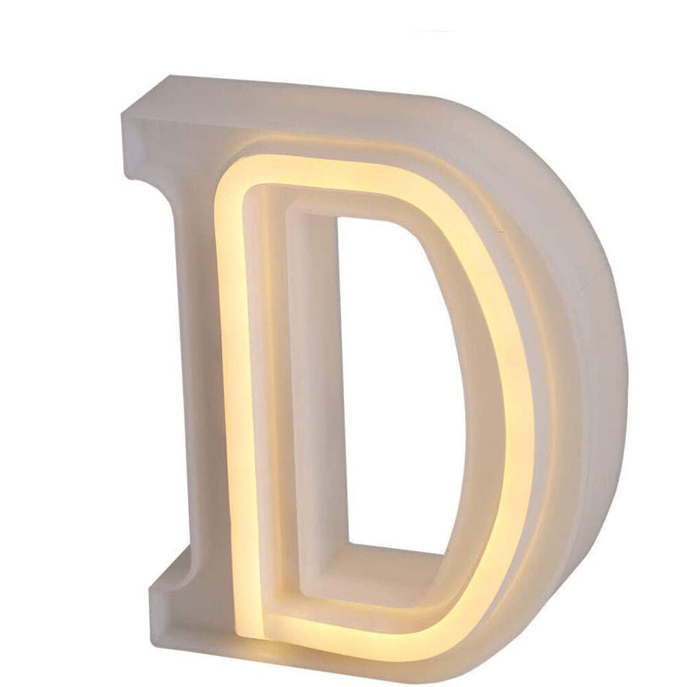 Lettere luminose neon a led luci alfabeto dalla A alla Z luminoso per decorazione casa compleanni nozze festa bar eventi luce calda