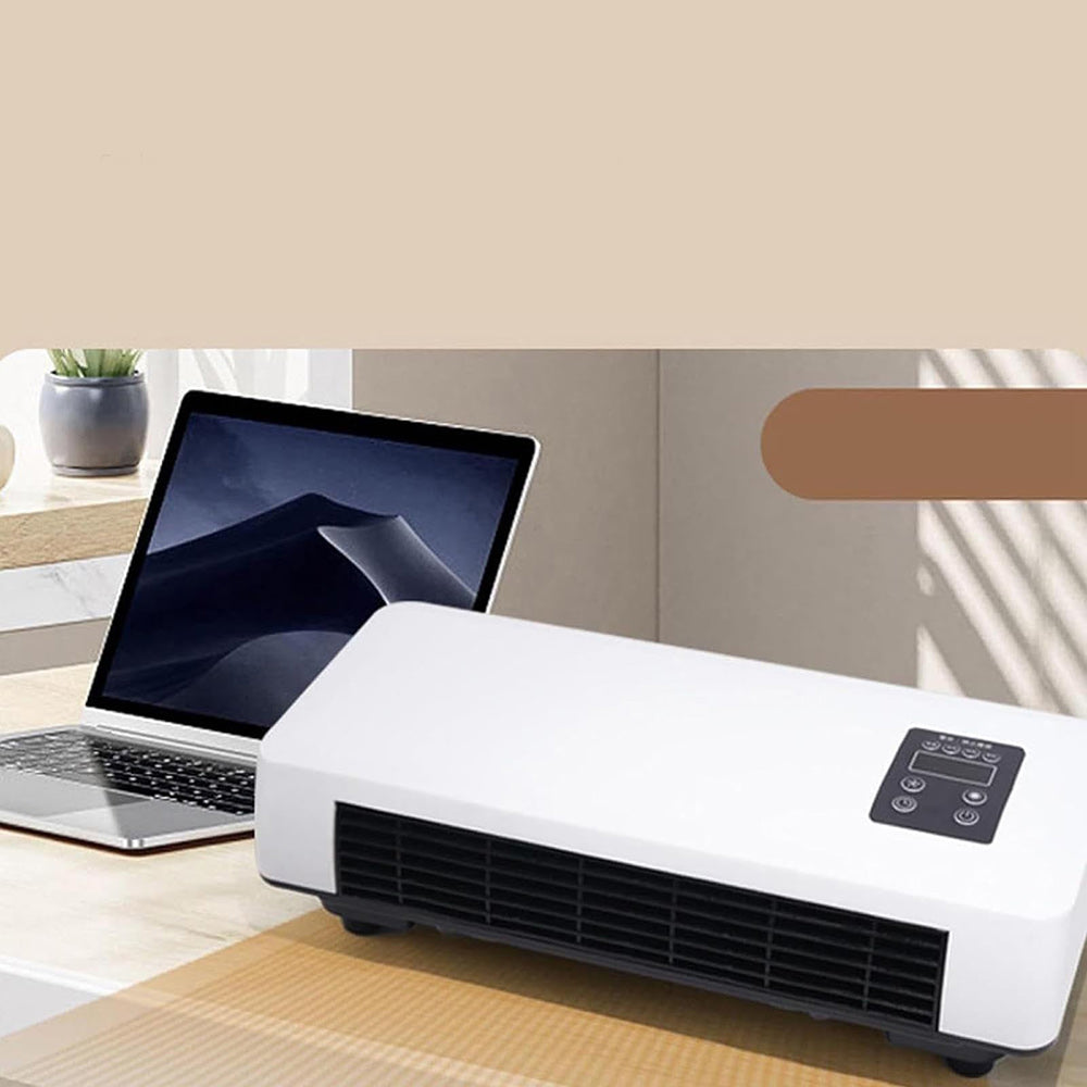 Termoconvettore aria calda 1500 watt mini condizionatore caldo bagno con display e telecomando