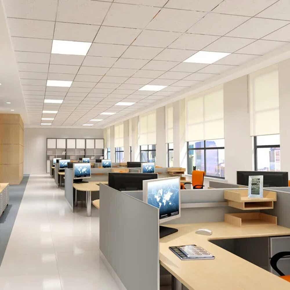 Pannello led incasso 40 watt quadrata 595x595 mm lampada cct 3 colorazione di luce fredda 6500k calda 3000k naturale 4000k