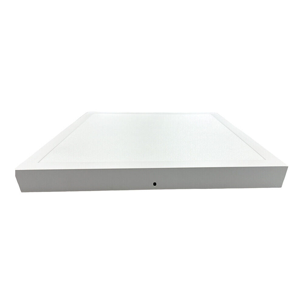 Plafoniera per montaggio esterno 60x60 cm pannello led 40 watt tre colorazione di luce fredda 6500k calda 3000k naturale 4000k