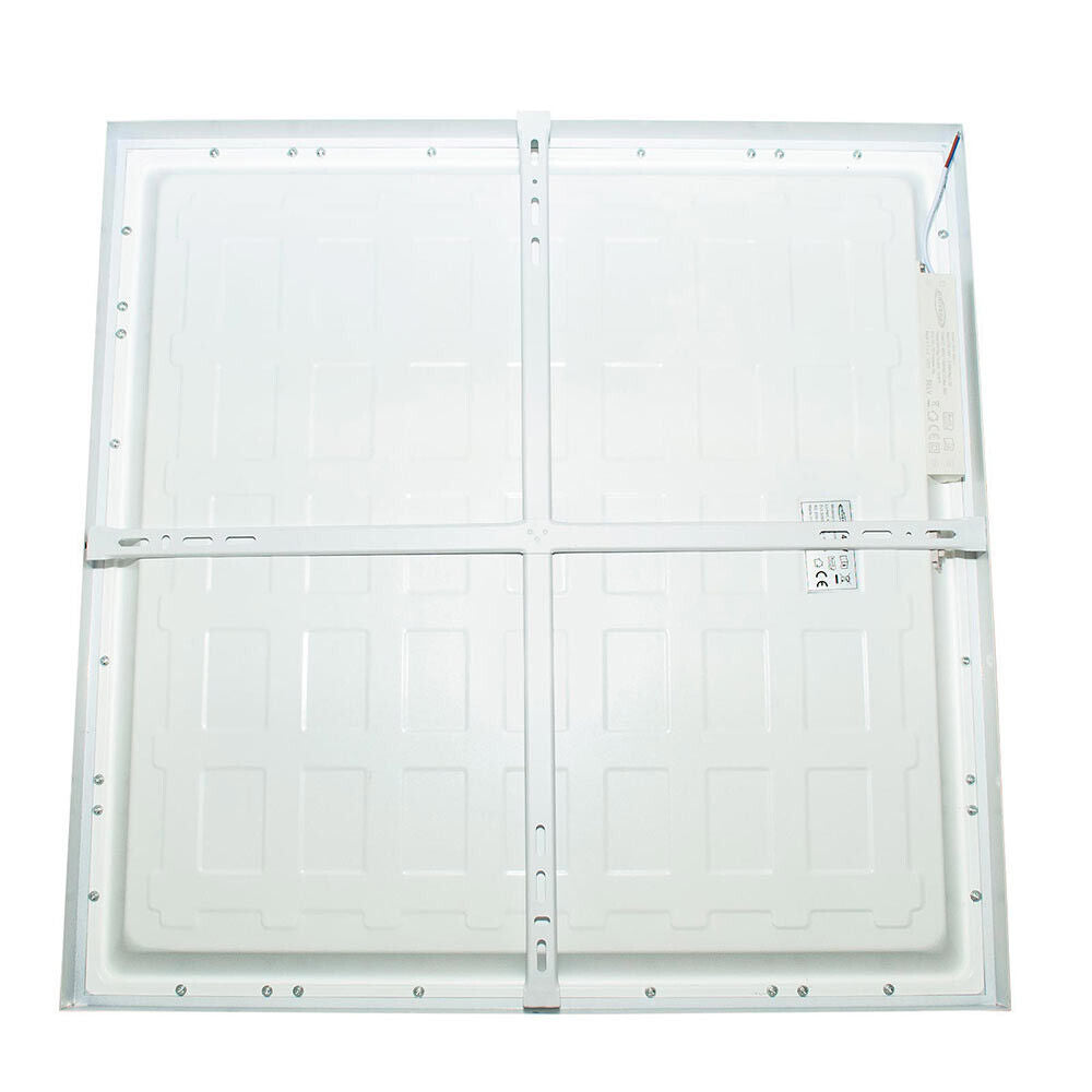 Plafoniera per montaggio esterno 60x60 cm pannello led 40 watt tre colorazione di luce fredda 6500k calda 3000k naturale 4000k