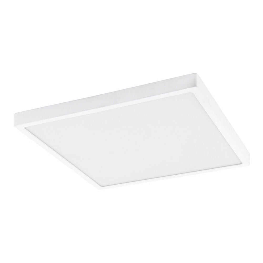 Plafoniera per montaggio esterno 60x60 cm pannello led 40 watt tre colorazione di luce fredda 6500k calda 3000k naturale 4000k