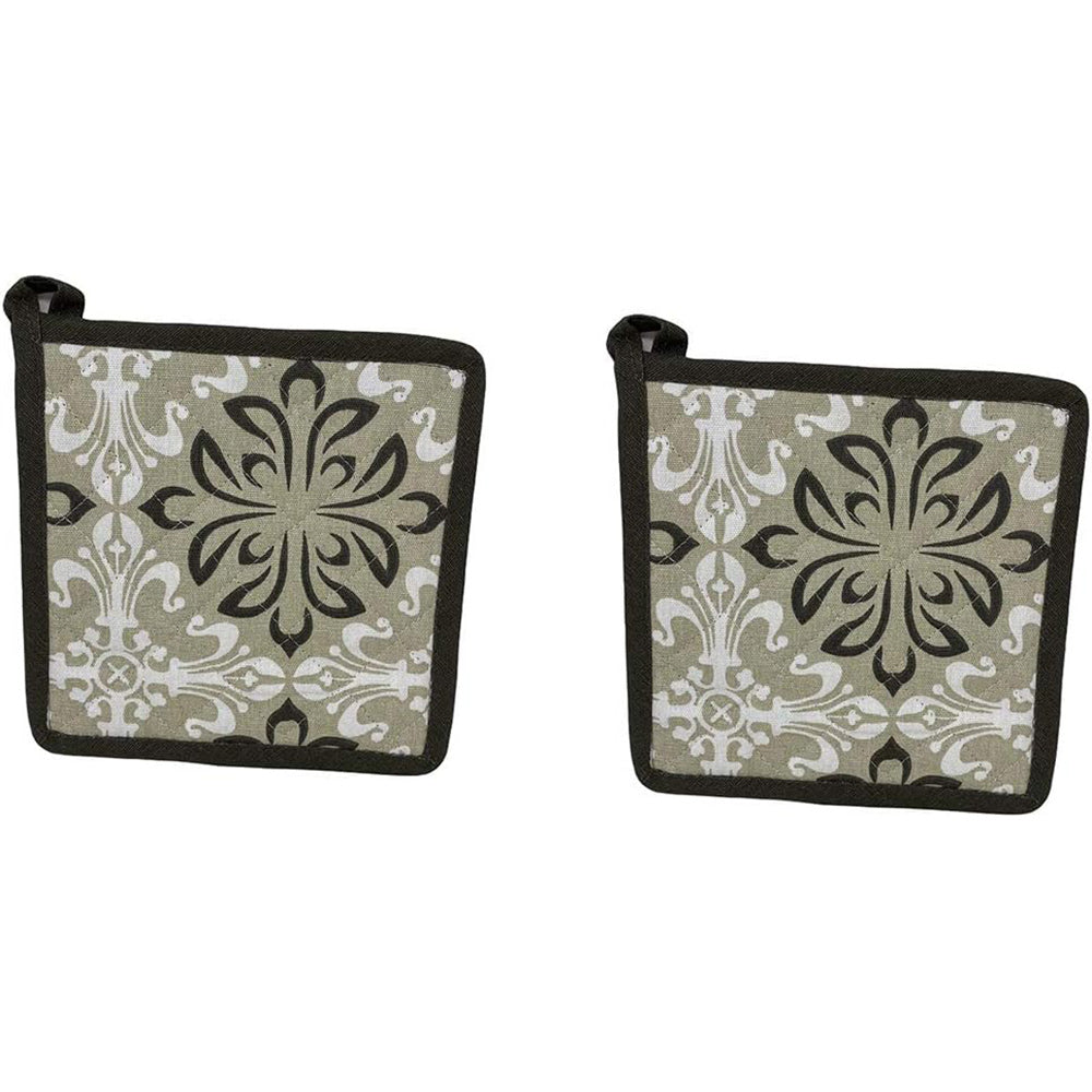 Set 2 presine da cucina in cotone con imbottitura guanto cucina isolante presina da forno