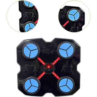 Punching Ball elettrico ricaricabile con bluetooth cassa luci e musica