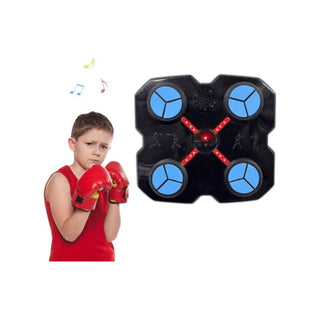 Punching Ball elettrico ricaricabile con bluetooth cassa luci e musica
