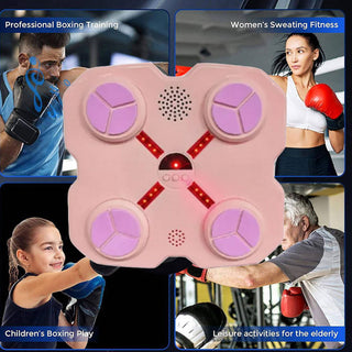 Punching Ball elettrico ricaricabile con bluetooth cassa luci e musica