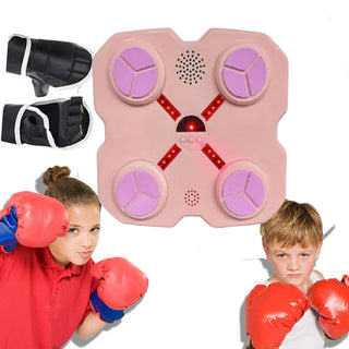 Punching Ball elettrico ricaricabile con bluetooth cassa luci e musica