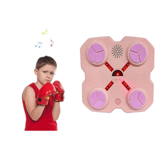 Punching Ball elettrico ricaricabile con bluetooth cassa luci e musica